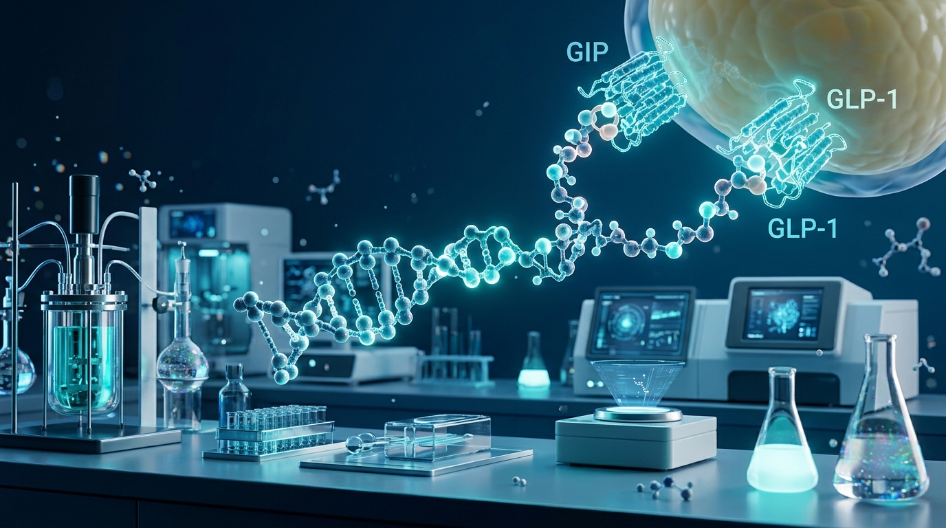 Tirzepatide Mechanism of Action: Dual GIP/GLP-1 Agonism in Adipocyte Models